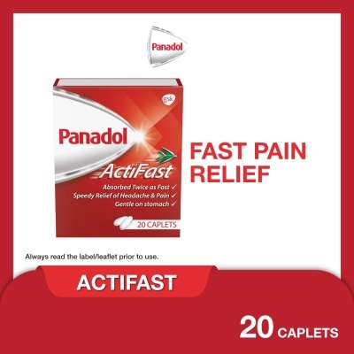 PANADOL - Actifast Caplets 20s