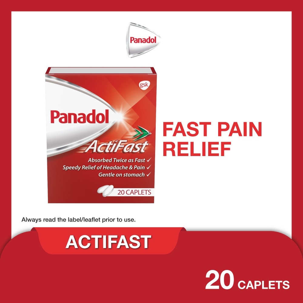 Actifast Caplets 20s