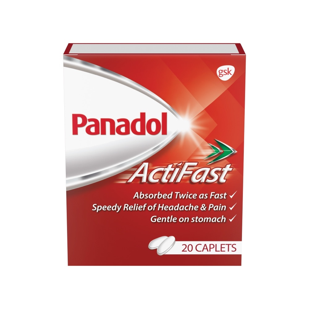 Actifast Caplets 20s
