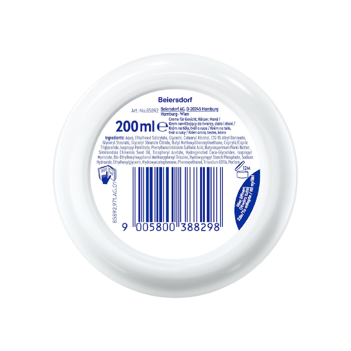 Soft Daily UV Moisturizing Cream SPF 15 200ml