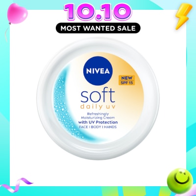NIVEA Soft Daily UV Moisturizing Cream SPF 15 200ml image