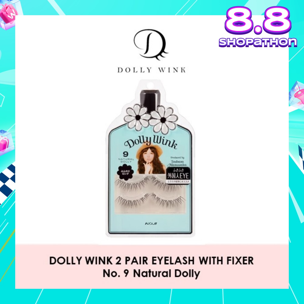 Eyelash With Fixer 09 Natural Dolly 2s