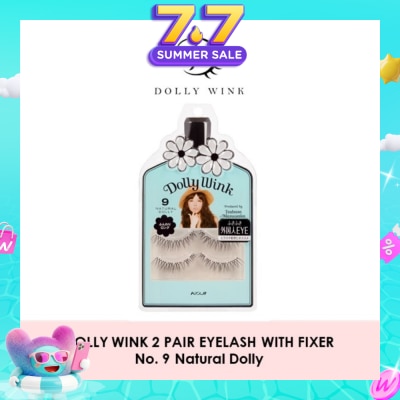 DOLLY WINK - Eyelash With Fixer 09 Natural Dolly 2s