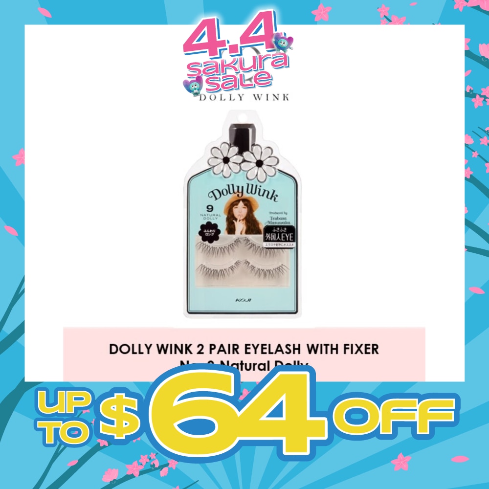 Eyelash With Fixer 09 Natural Dolly 2s