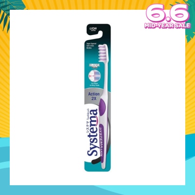 SYSTEMA Gum Care Action 2X Toothbrush Soft 1s