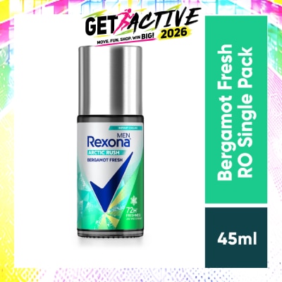 REXONA - Men Arctic Rush Bergamot Fresh Roll On Deodorant 45ml image