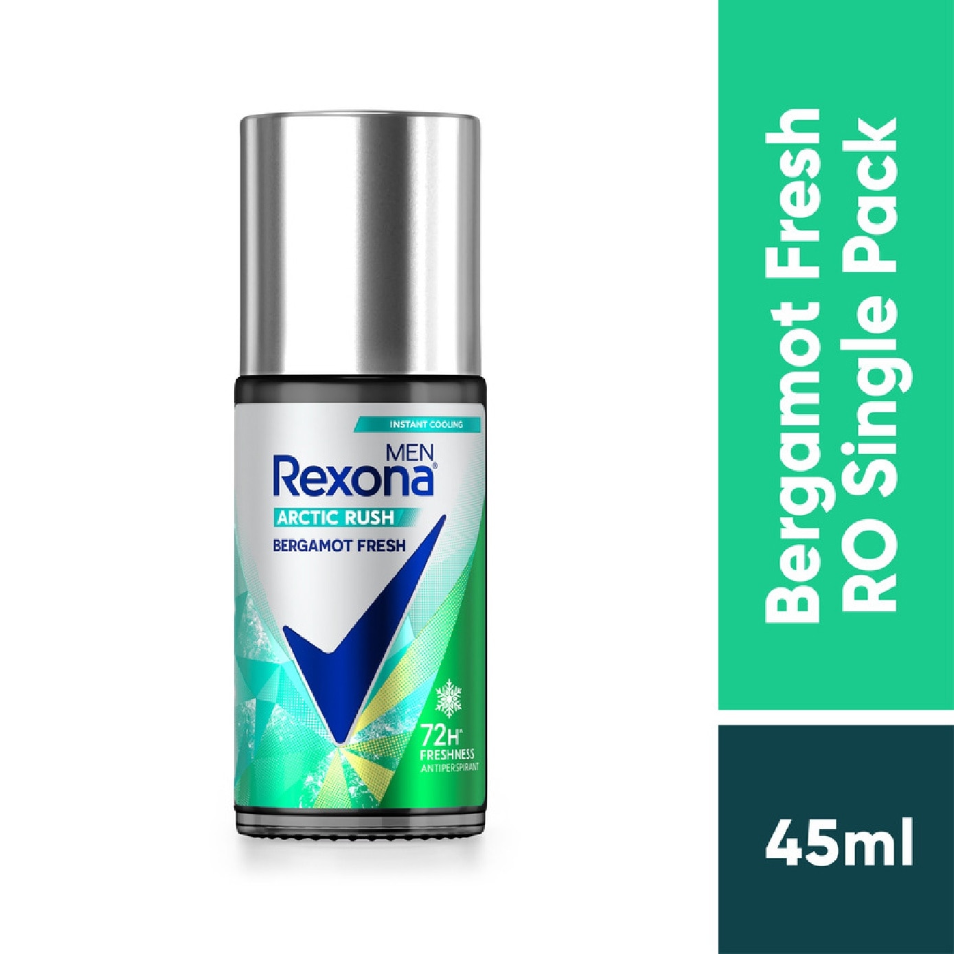 ゆり　Rexona 45ml*20 REXONA Men Arctic Rush Bergamot Fresh Roll On Deodorant 45ml