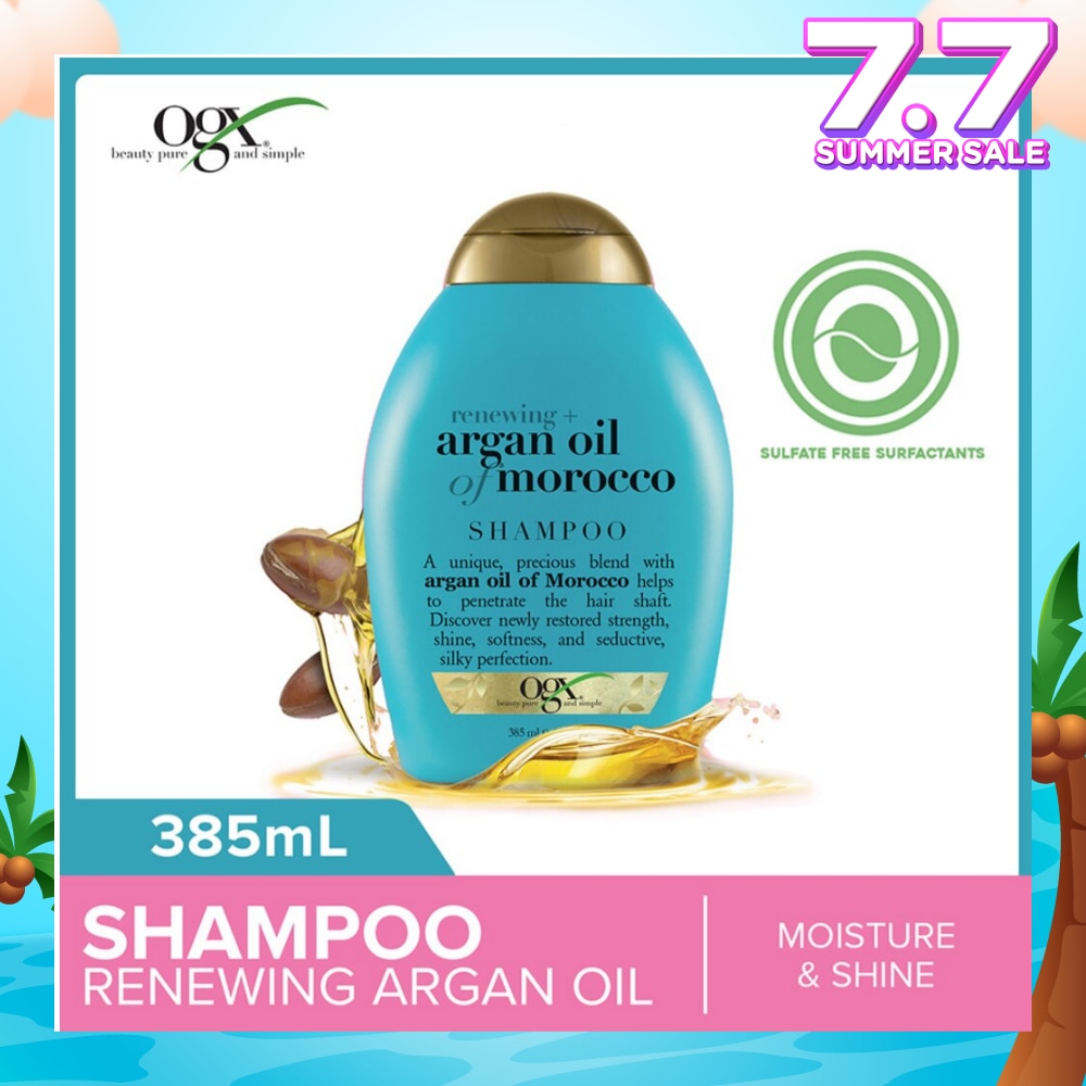 Argan Oil Of Morocco Shampoo + Renewing (For All Hair Types) 385ml