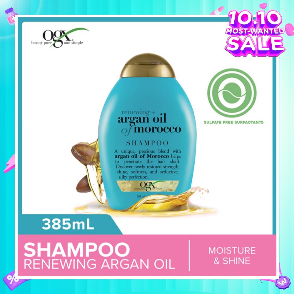 Argan Oil Of Morocco Shampoo + Renewing (For All Hair Types) 385ml