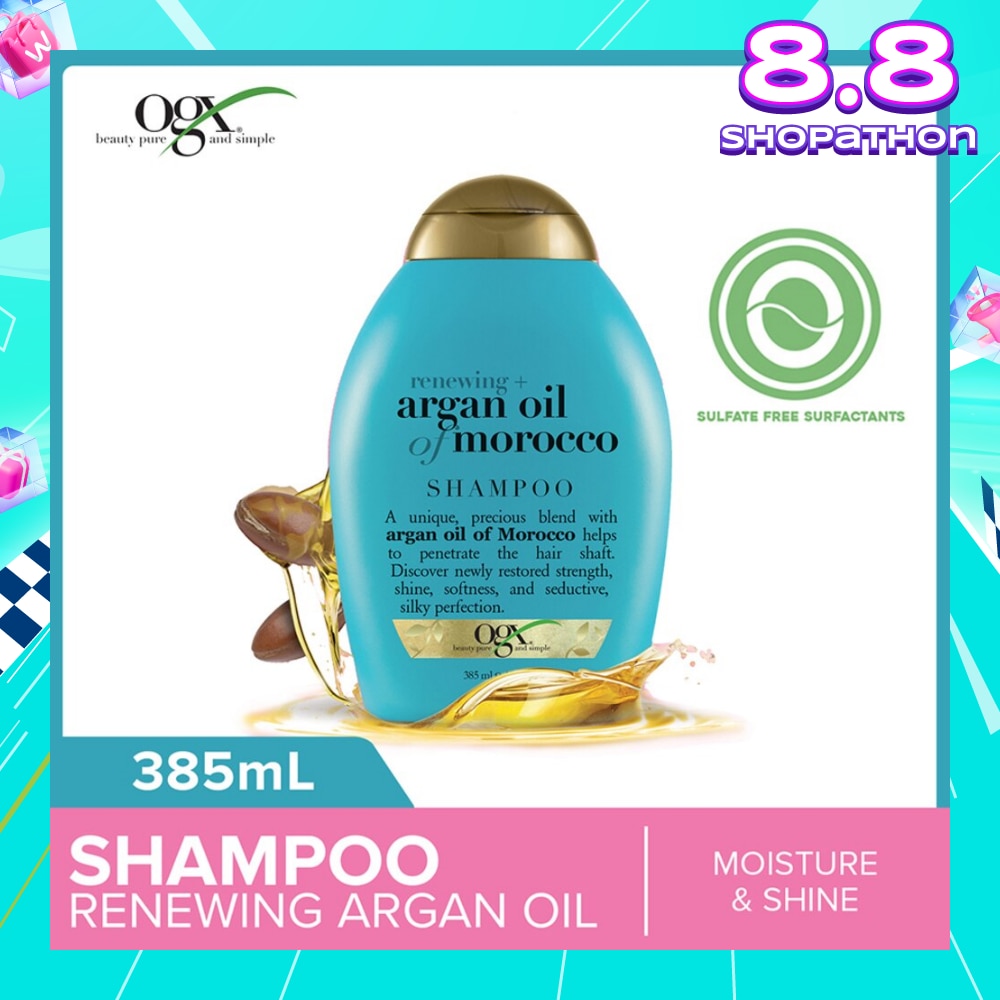 Argan Oil Of Morocco Shampoo + Renewing (For All Hair Types) 385ml