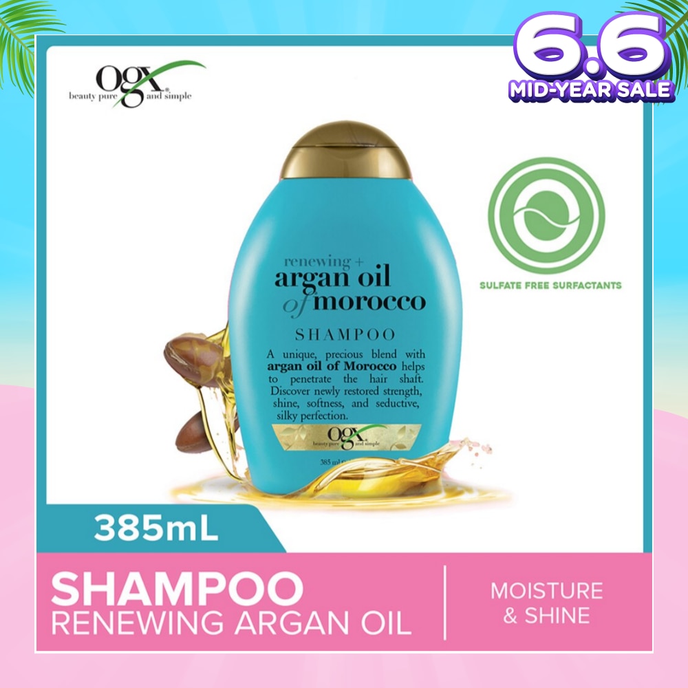 Argan Oil Of Morocco Shampoo + Renewing (For All Hair Types) 385ml