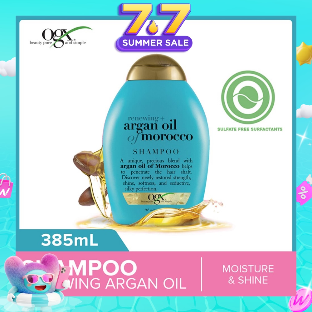 Argan Oil Of Morocco Shampoo + Renewing (For All Hair Types) 385ml