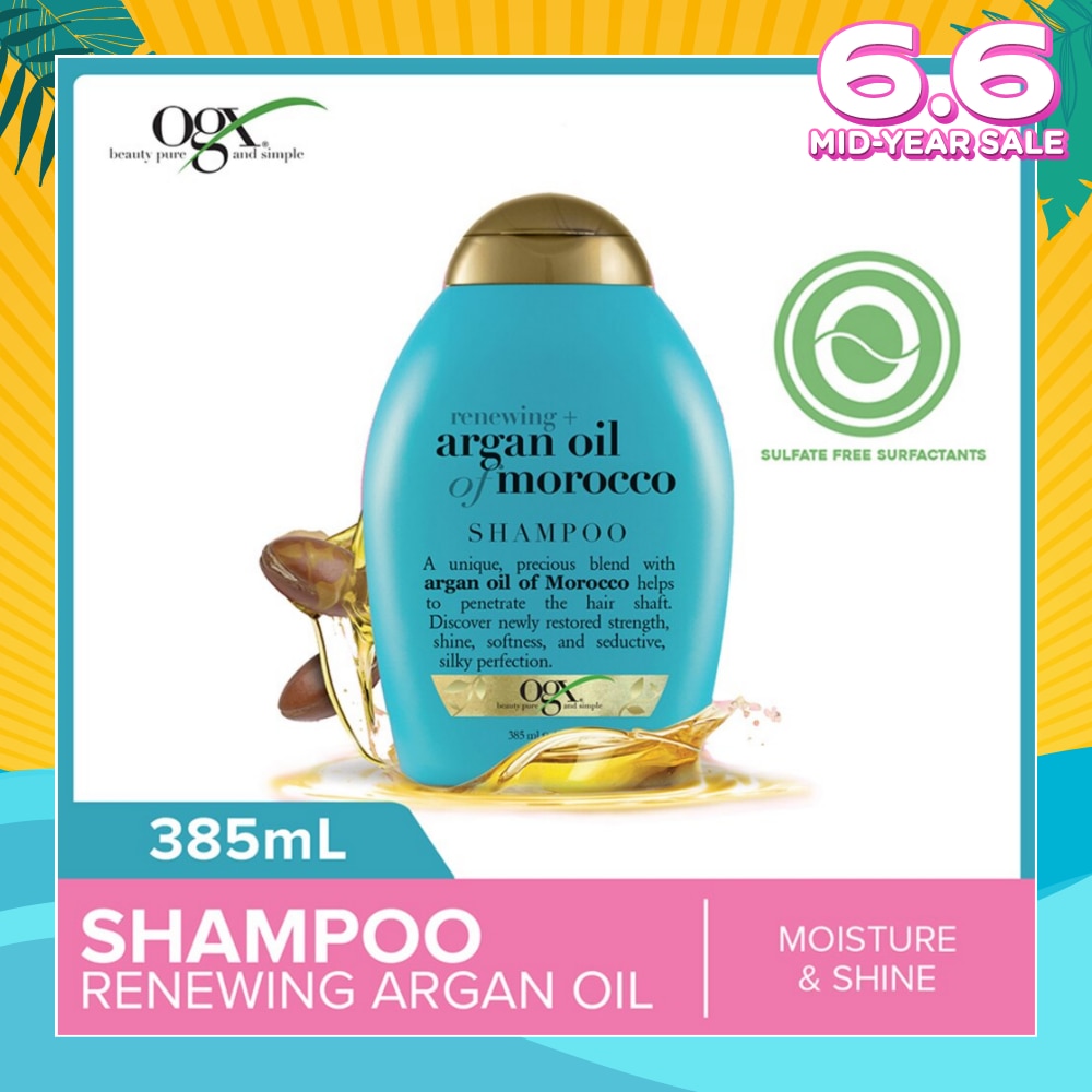 Argan Oil Of Morocco Shampoo + Renewing (For All Hair Types) 385ml