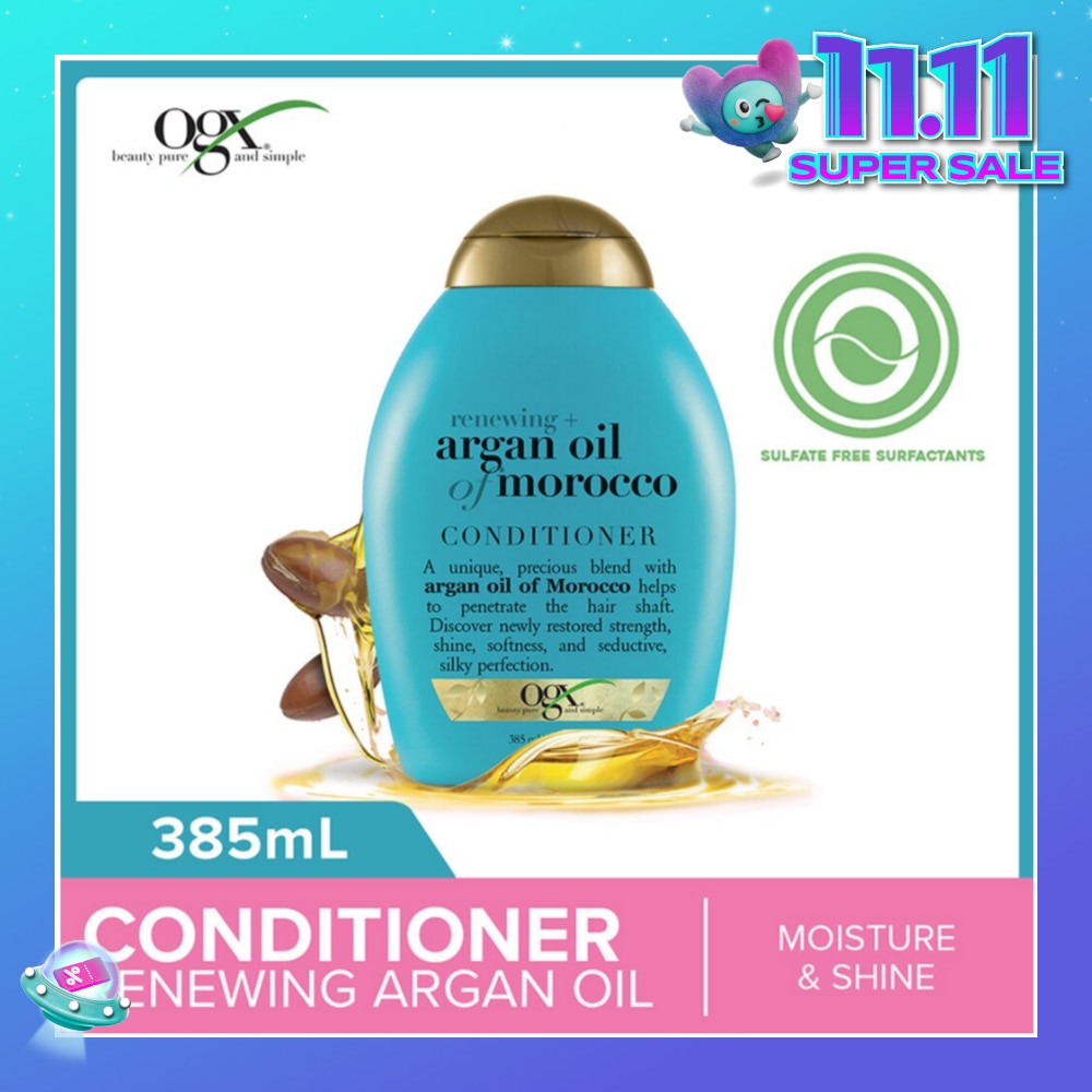Argan Oil Of Morocco Conditioner + Renewing (For All Hair Types) 385ml