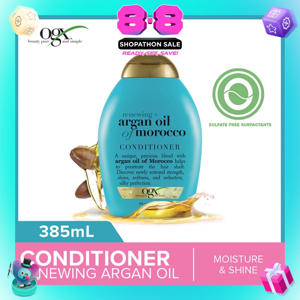 Argan Oil Of Morocco Conditioner + Renewing (For All Hair Types) 385ml