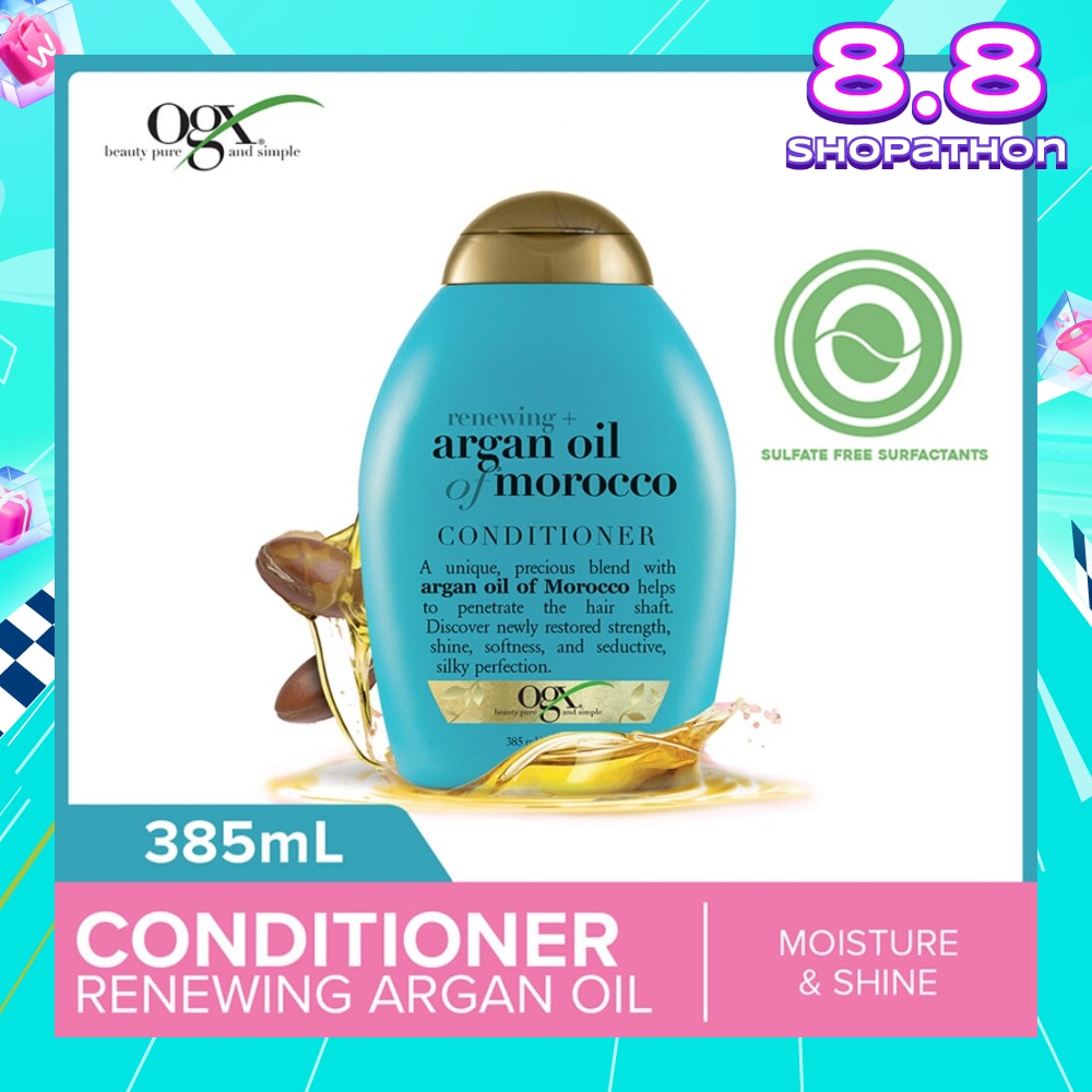 Argan Oil Of Morocco Conditioner + Renewing (For All Hair Types) 385ml