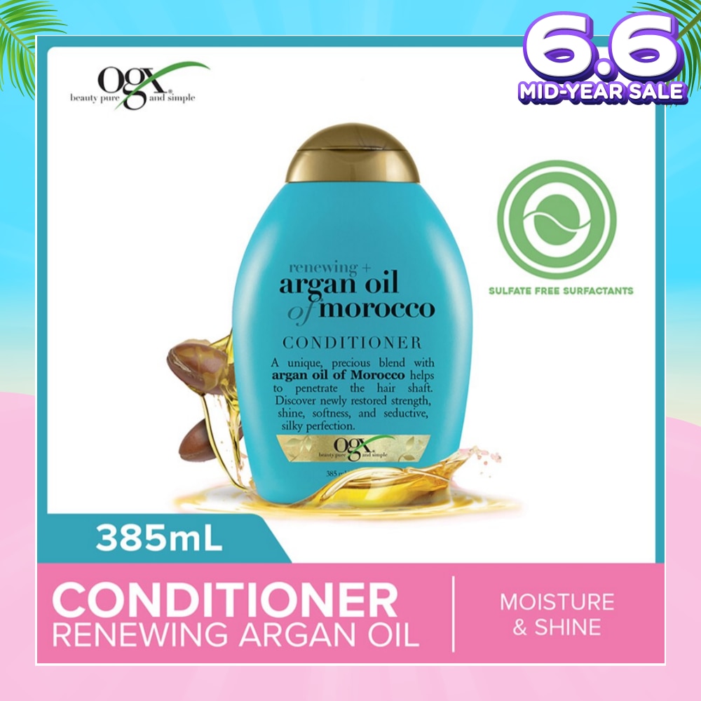 Argan Oil Of Morocco Conditioner + Renewing (For All Hair Types) 385ml