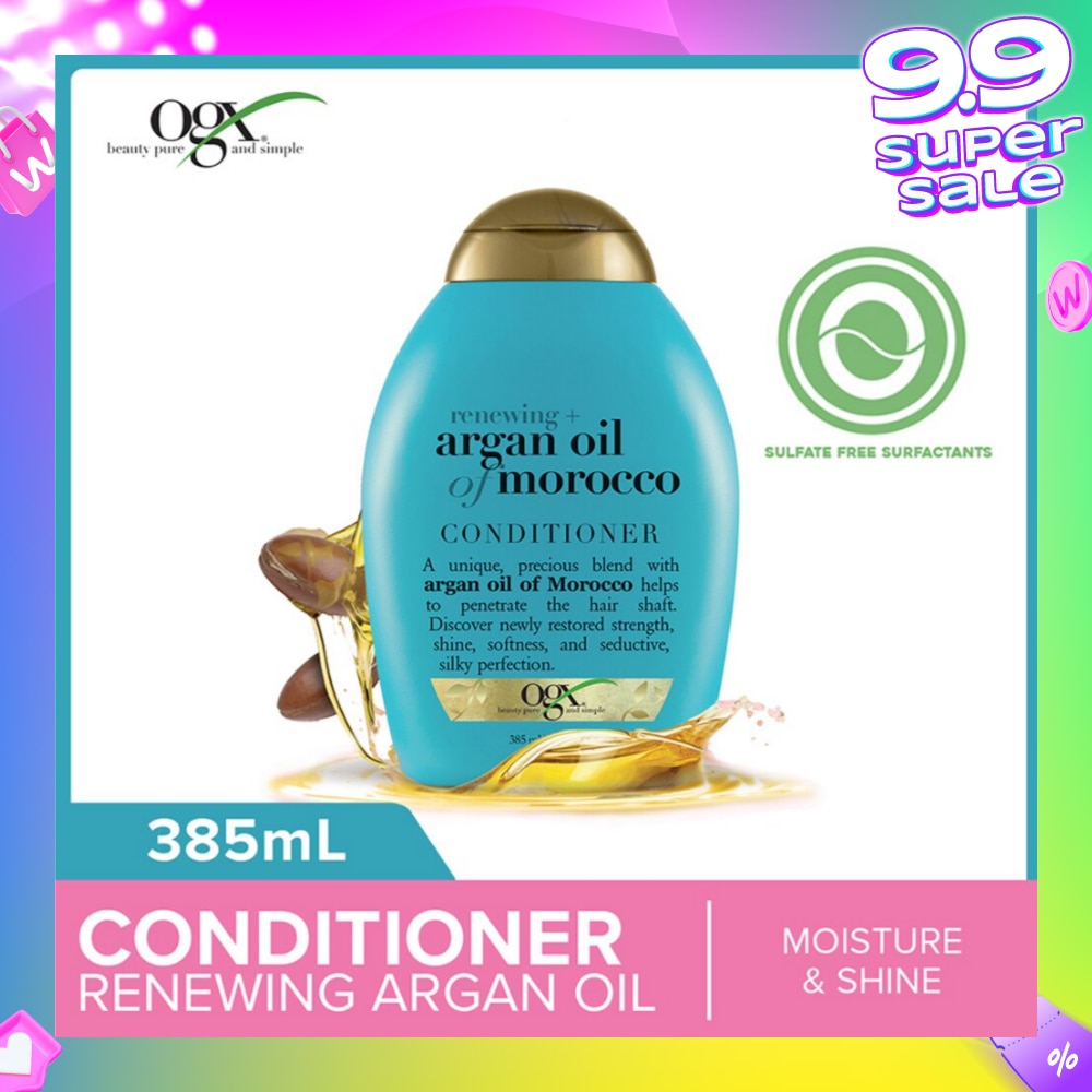 Argan Oil Of Morocco Conditioner + Renewing (For All Hair Types) 385ml