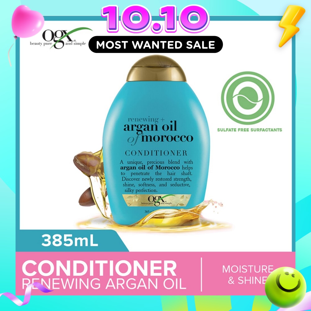Argan Oil Of Morocco Conditioner + Renewing (For All Hair Types) 385ml image