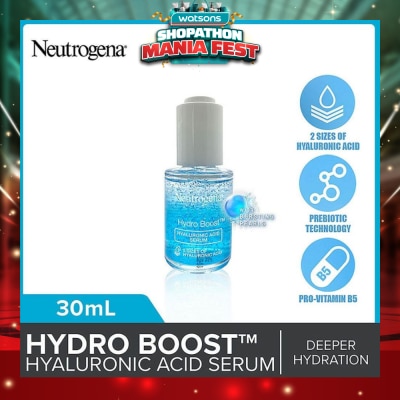 NEUTROGENA - Hydro Boost Hyaluronic Acid Serum (For Dry & Sensitive Skin) 30ml
