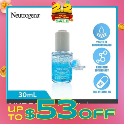 NEUTROGENA Hydro Boost Hyaluronic Acid Serum (For Dry & Sensitive Skin) 30ml
