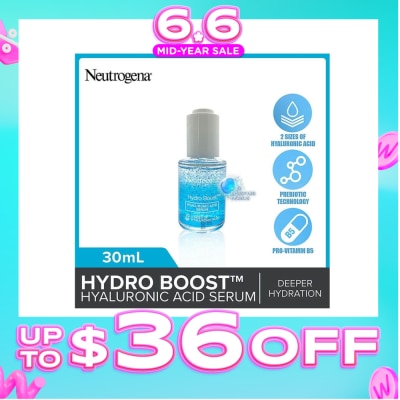 NEUTROGENA - Hydro Boost Hyaluronic Acid Serum (For Dry & Sensitive Skin) 30ml