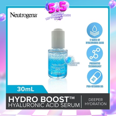 NEUTROGENA - Hydro Boost Hyaluronic Acid Serum (For Dry & Sensitive Skin) 30ml