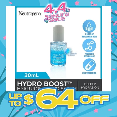 NEUTROGENA - Hydro Boost Hyaluronic Acid Serum (For Dry & Sensitive Skin) 30ml