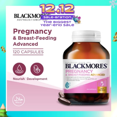 BLACKMORES Pregnancy & Breast-Feeding Advanced Capsules 120s