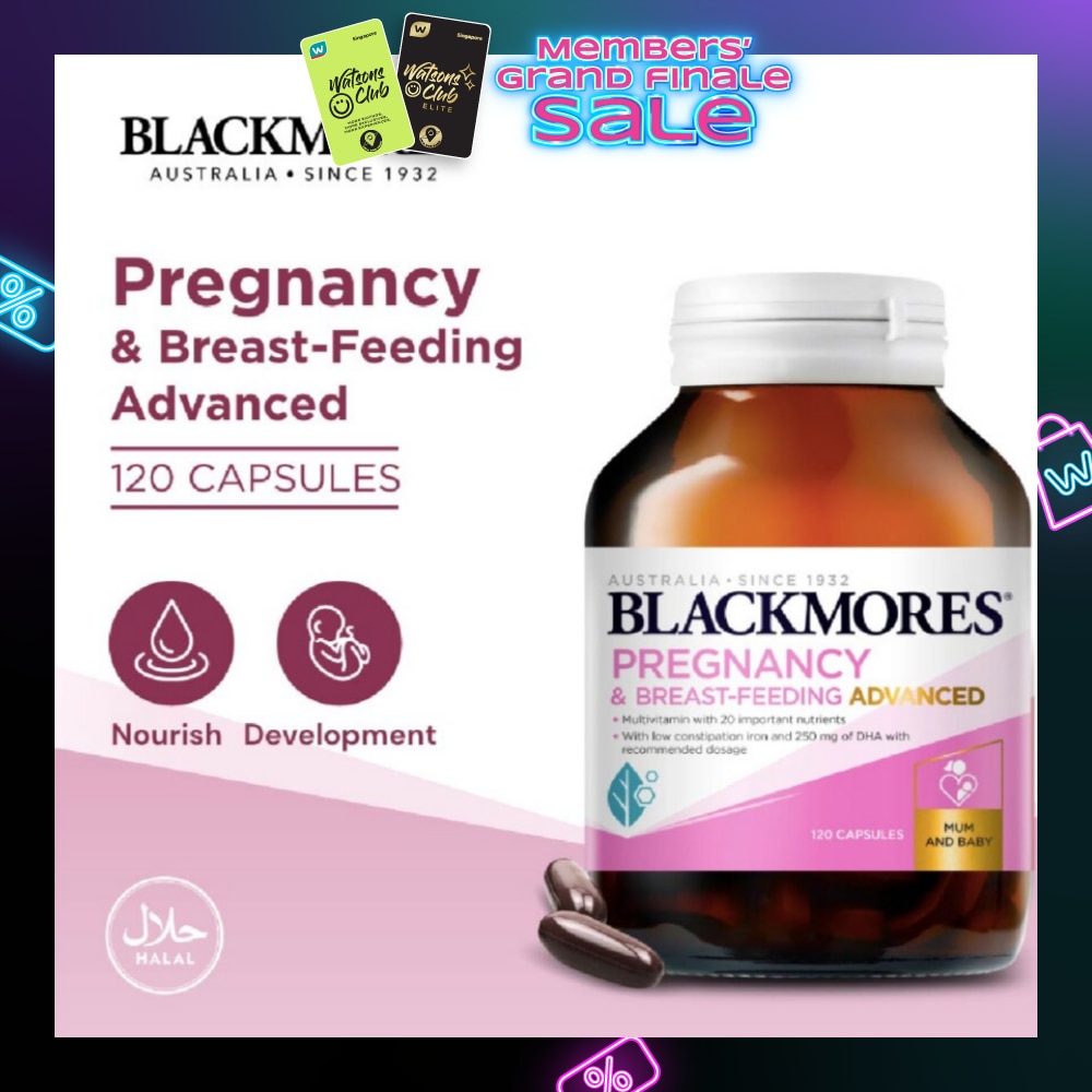 Pregnancy & Breast-Feeding Advanced Capsules 120s<BR>