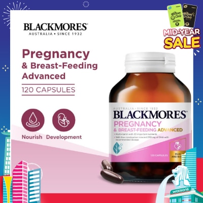 BLACKMORES Pregnancy & Breast-Feeding Advanced Capsules 120s