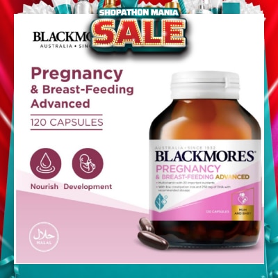 BLACKMORES - Pregnancy & Breast-Feeding Advanced Capsules 120s