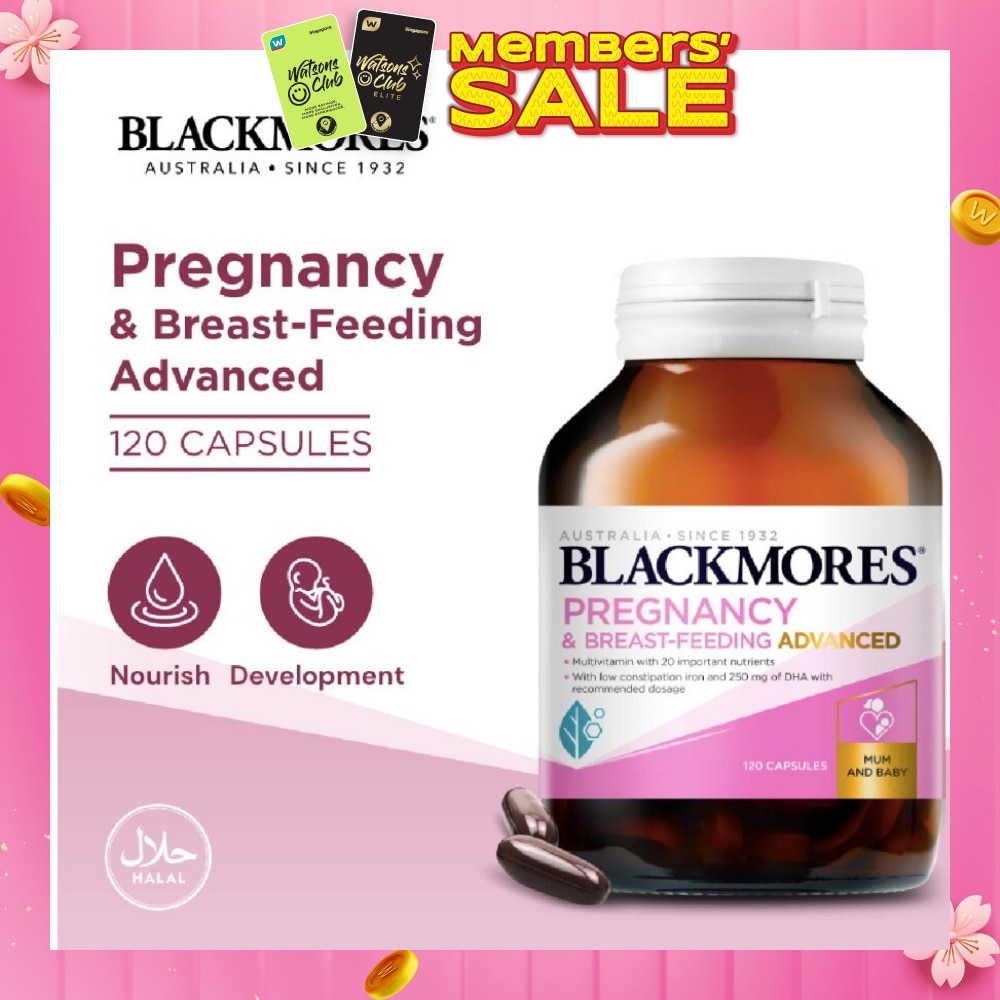 Pregnancy & Breast-Feeding Advanced Capsules 120s<BR>