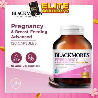 BLACKMORES Pregnancy & Breast-Feeding Advanced Capsules 120s