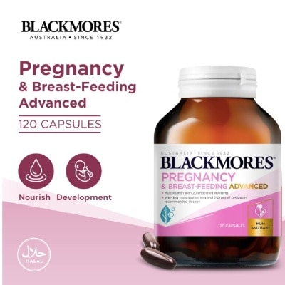 BLACKMORES Blackmores Pregnancy & Breast-Feeding Advanced Capsules 120s