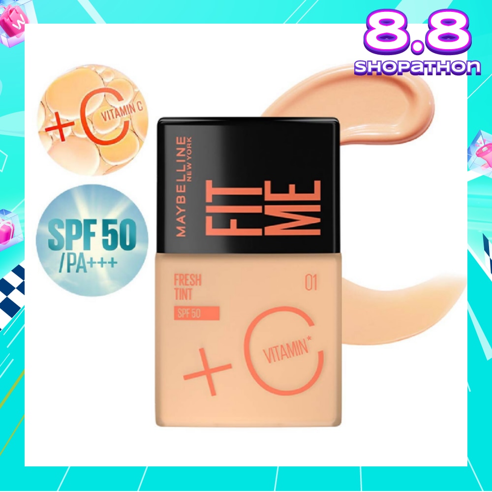 Fit Me Fresh Tint Foundation SPF 50 01 x 1s