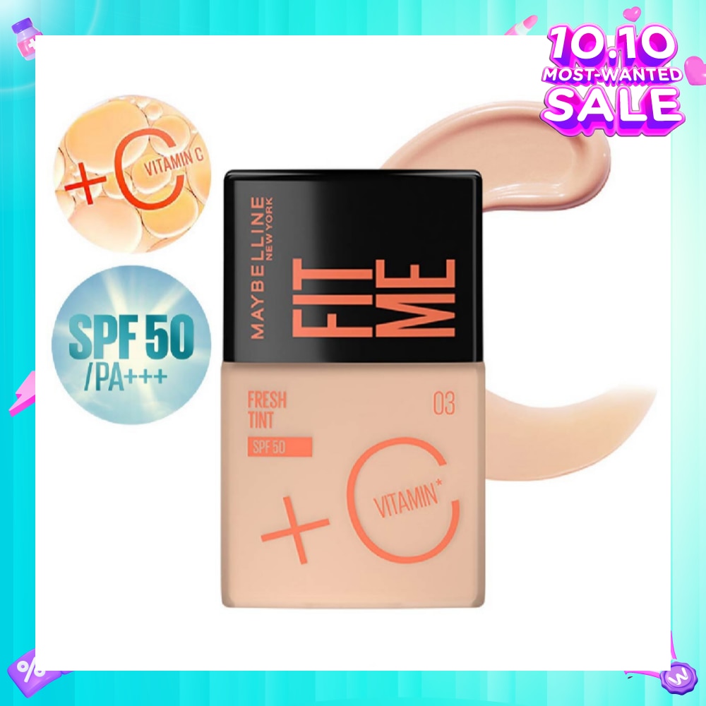 Fit Me Fresh Tint Foundation SPF 50 03 x 1s