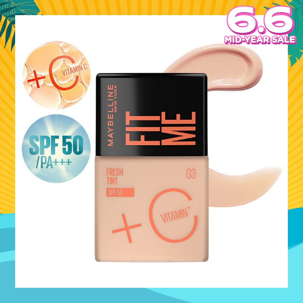 Fit Me Fresh Tint Foundation SPF 50 03 x 1s