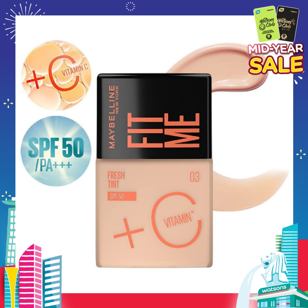 Fit Me Fresh Tint Foundation SPF 50 03 x 1s