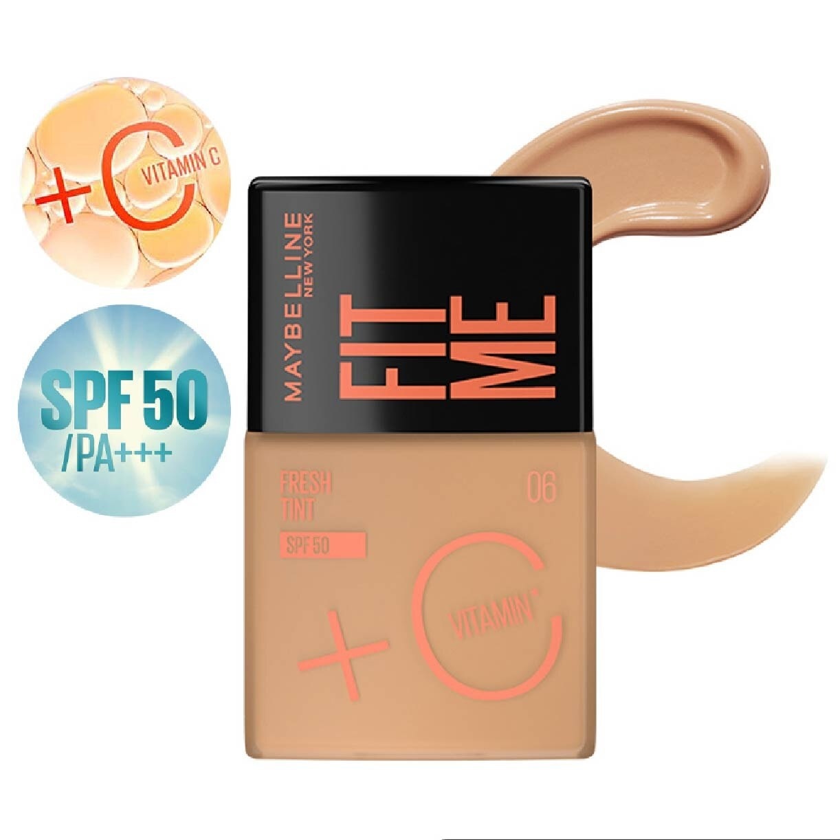 Fit Me Fresh Tint Foundation SPF 50 06 x 1s