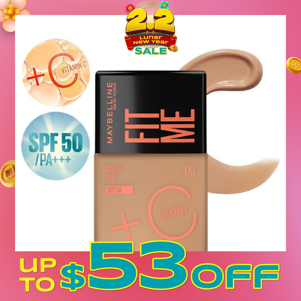 Fit Me Fresh Tint Foundation SPF 50 09 x 1s