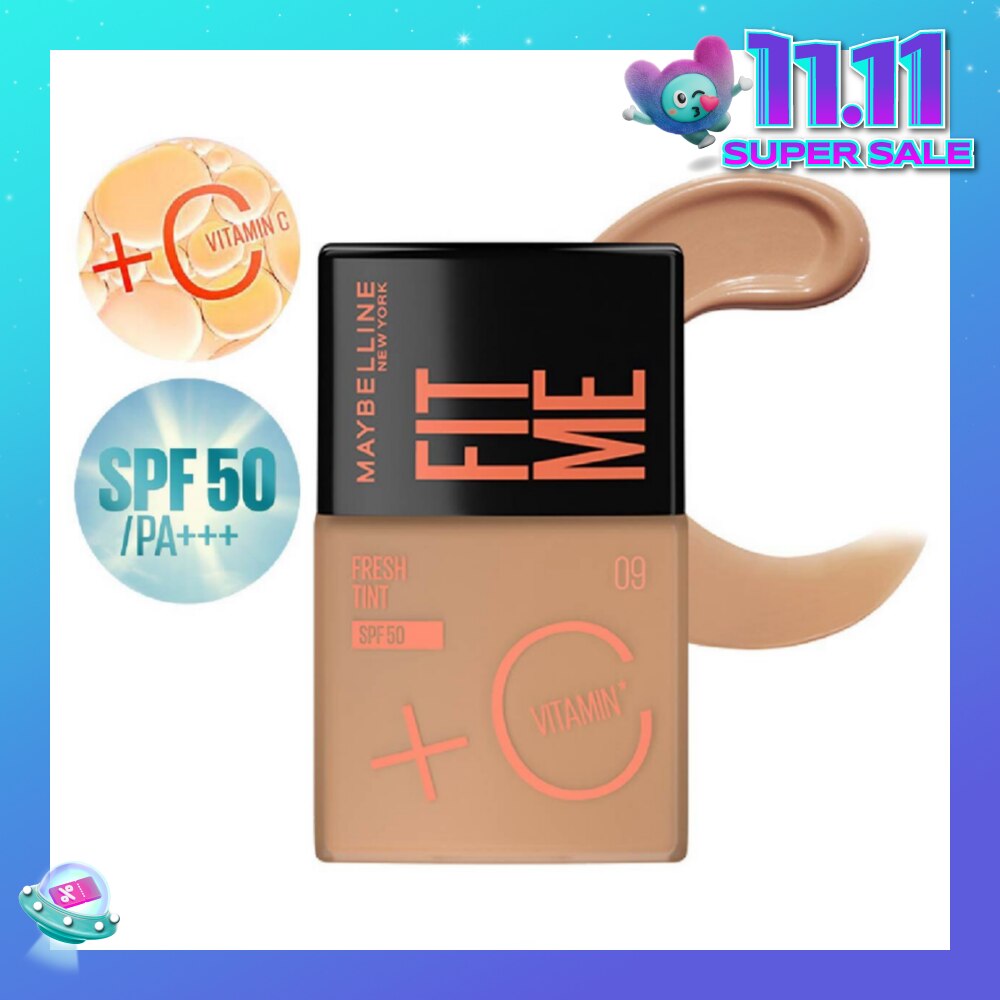 MAYBELLINE Fit Me Fresh Tint Foundation SPF 50 09 x 1s