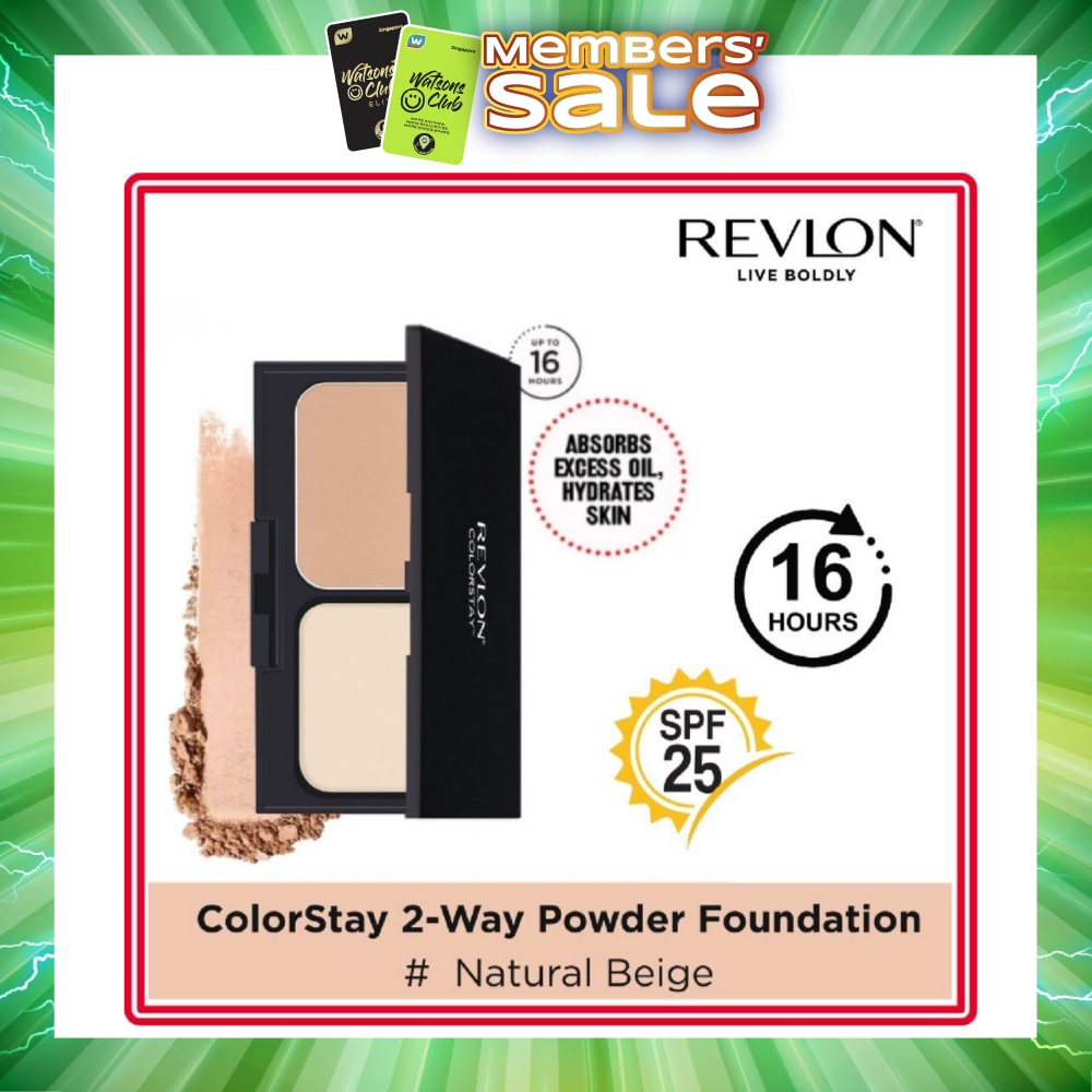 ColorStay 2-Way Cake Powder Foundation #220 Natural Beige 10g