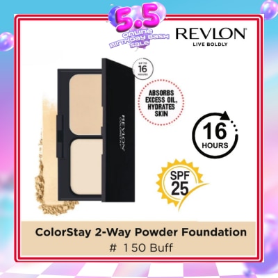 REVLON - ColorStay 2-Way Cake Powder Foundation #150 Buff 10g