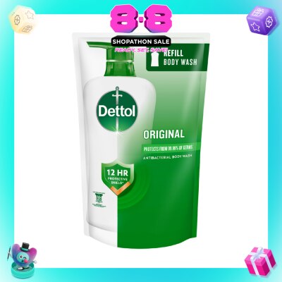 DETTOL - Anti-Bacterial Body Wash Original Refill Pack 800g
