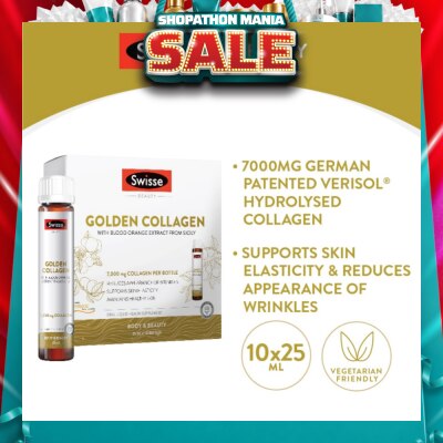 SWISSE - Golden Collagen with Blood Orange Extract from Sicily 25ml x 10s