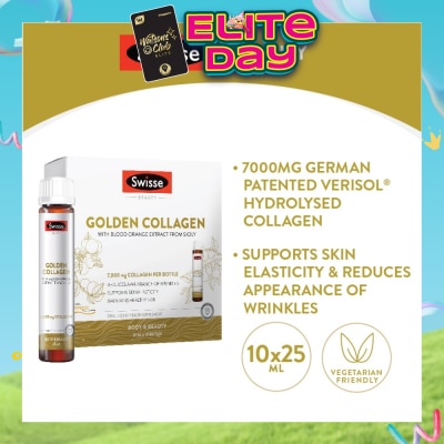 SWISSE - Golden Collagen with Blood Orange Extract from Sicily 25ml x 10s