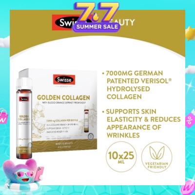 SWISSE - Golden Collagen with Blood Orange Extract from Sicily 25ml x 10s