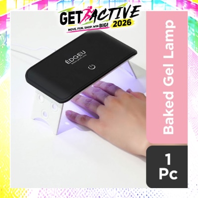 EDGEU - Baked Gel Black LED Premium Quality Lamp (For Gel Nails) (Semi-Baked + Ultra Glossy + Long-Lasting + Salon Quality) 1s image