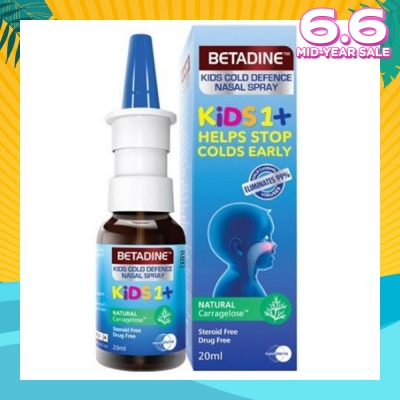 BETADINE®  Cold Defence Kids Nasal Spray 20ml